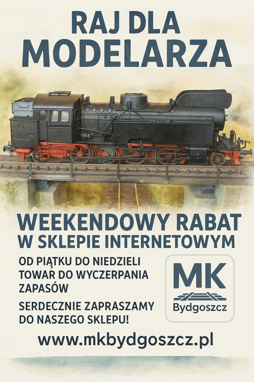 🚂✨Weekend zniżek w MK Bydgoszcz! 🚂✨